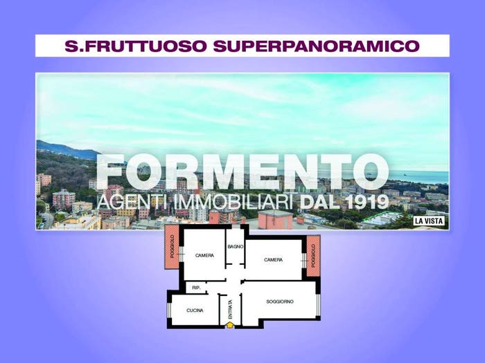 Appartamento con 6 locali in vendita in Via Giovanni XXIII, San Fruttuoso, Genova