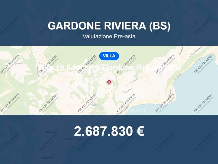 Casa con 6 locali in vendita in Via Panoramica A, Centro, Gardone Riviera