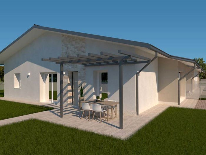Casa trilocale in vendita in Via Caduti di Nassiriya, Centro, Goito