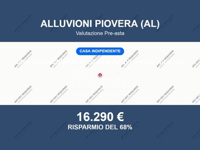 Casa quadrilocale in vendita in Via Valenza, Baracconi, Alluvioni Piovera