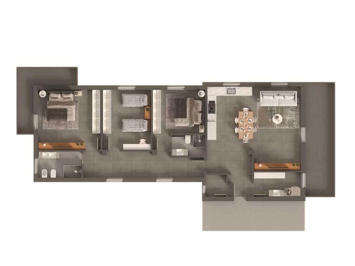 Appartamento con 6 locali in vendita in Via Rosmini, Centro, Lavis