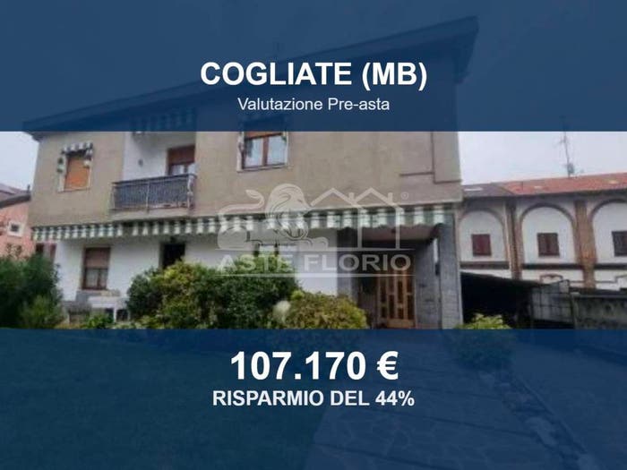 Appartamento trilocale in vendita in Via Isonzo, Centro, Cogliate