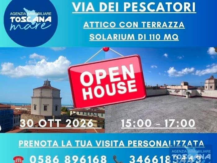 Appartamento quadrilocale in vendita in Via dei Pescatori, Quartiere Venezia, Livorno