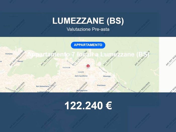 Appartamento con 5 locali in vendita in Via Monte Landino, Sant'Apollonio, Lumezzane