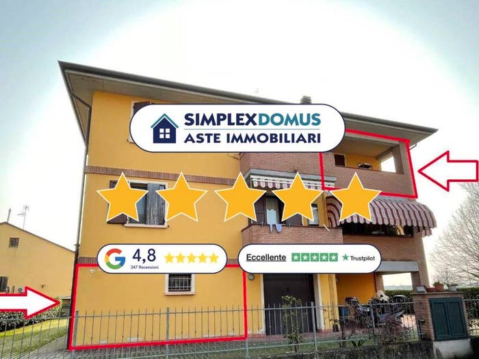 Appartamento quadrilocale in vendita in Via Pessina, Centro, Poviglio