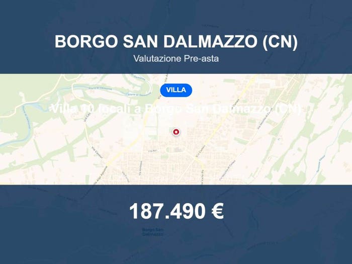 Casa con 6 locali in vendita in Via Tesoriere, Centro, Borgo San Dalmazzo