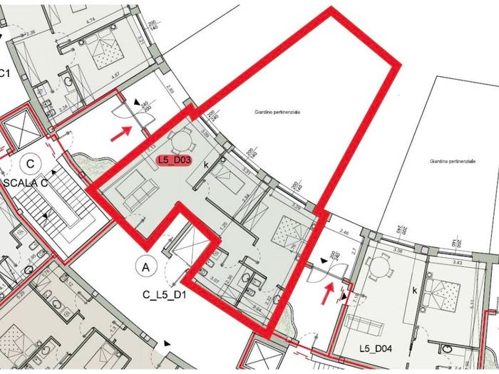 Appartamento trilocale in vendita in Via Porta di Vasco, Piazza, Mondovì