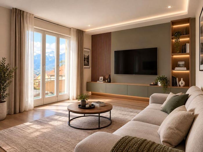 Appartamento trilocale in vendita in Via Privata Monterotondo, Castello, Lecco