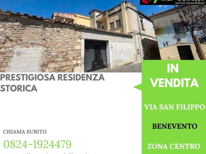 Casa con 6 locali in vendita in Via San Filippo, Centro Storico, Benevento