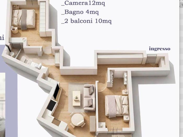 Appartamento trilocale in vendita in via di novoli, Novoli, Firenze