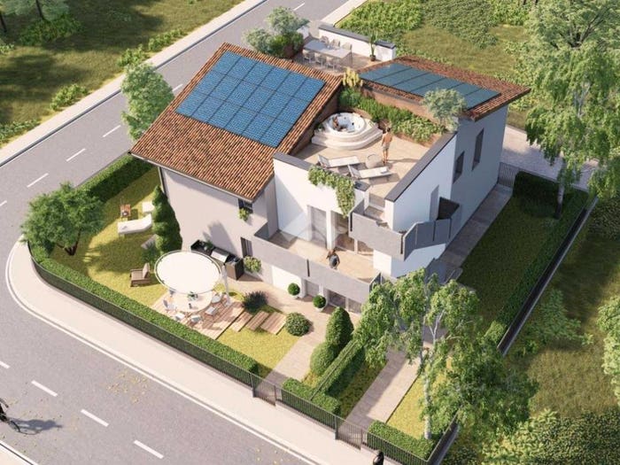 Appartamento trilocale in vendita in Via Pontida, Centro, Oppeano