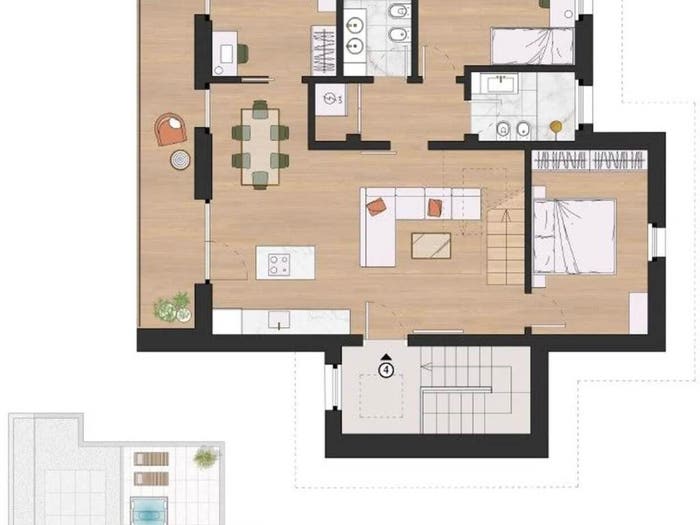 Appartamento quadrilocale in vendita in Via Claudia Augusta, Oltrisarco Aslago, Bolzano