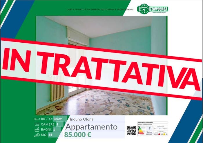 Appartamento bilocale in vendita in Via Vincenzo Vela, Induno Olona
