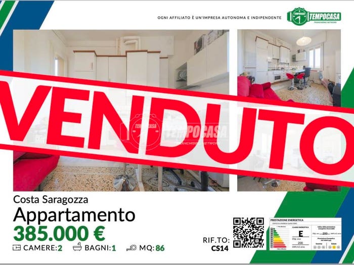 Appartamento trilocale in vendita in Via Giacomo Antonio Perti, Saragozza fuori Porta, Bologna