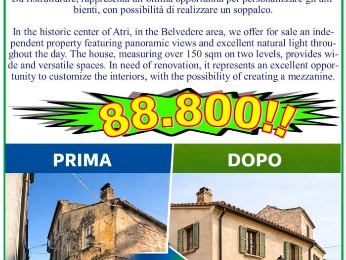 Casa quadrilocale in vendita in Centro, Atri