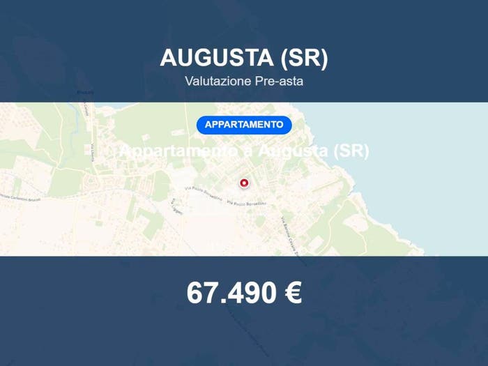 Appartamento trilocale in vendita in Via Copernico, Centro, Augusta
