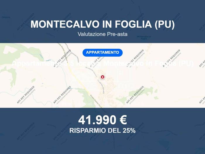 Appartamento bilocale in vendita in Via Giacomo Leopardi b, Cà Gallo, Montecalvo in Foglia