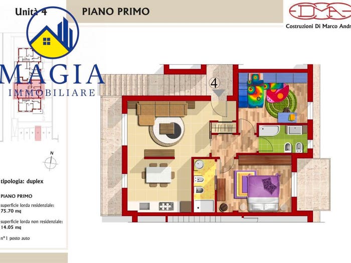 Appartamento trilocale in vendita in Viale Europa, Villa San Giuseppe, Colli del Tronto