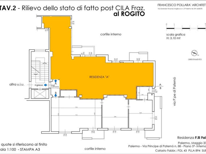 Appartamento trilocale in vendita in Via Principe Di Paternò, Notarbartolo Sciuti, Palermo