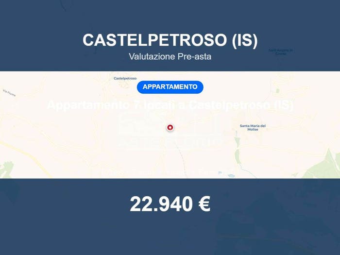Appartamento con 6 locali in vendita in Via Olmo, Camere, Castelpetroso