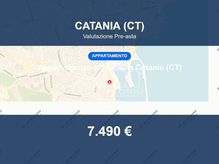 Appartamento bilocale in vendita in Via Grimaldi, Centro Storico Porto, Catania
