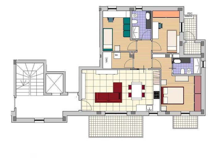 Appartamento con 5 locali in vendita in SP FermanaFaleriense, Fermo
