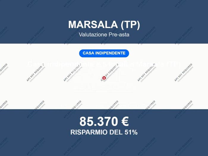 Casa con 6 locali in vendita in Via Calipso int, Centro Urbano, Marsala