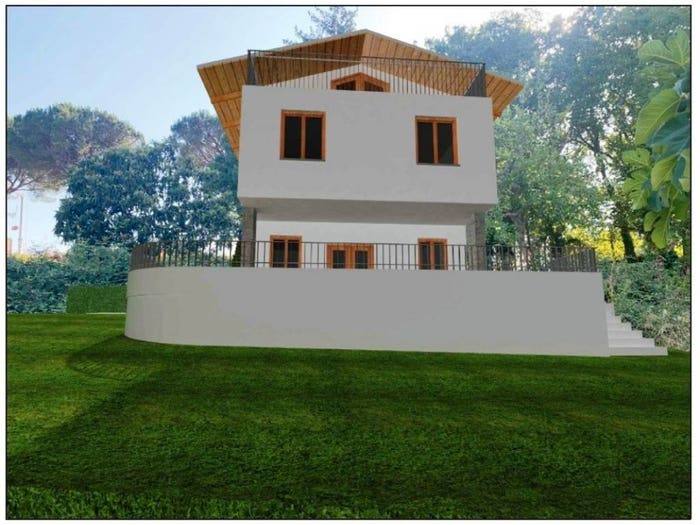 Casa quadrilocale in vendita in Via Pietro Romano, Castel Madama