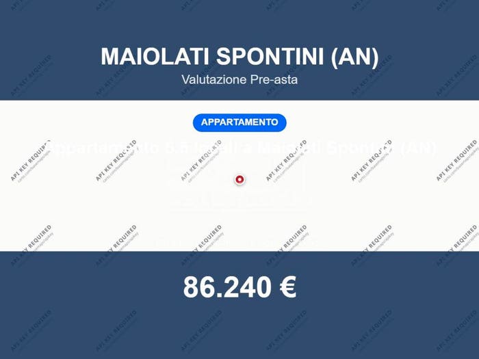 Appartamento trilocale in vendita in Via Pesaro, Moie, Maiolati Spontini