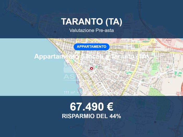 Appartamento con 5 locali in vendita in Corso Italia, Tre Carrare Italia Montegranaro, Taranto