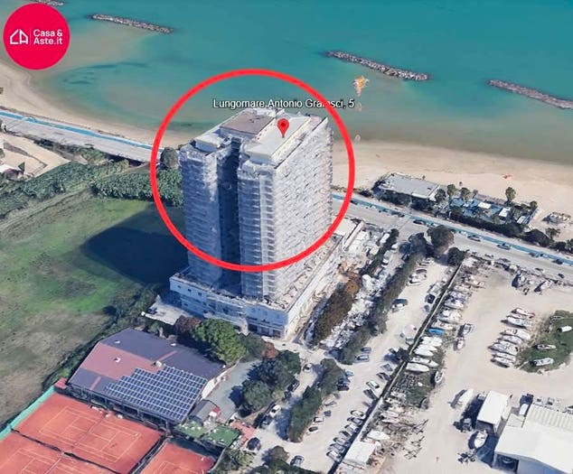 Appartamento bilocale in vendita in Lungomare antonio gramsci, Porto San Giorgio