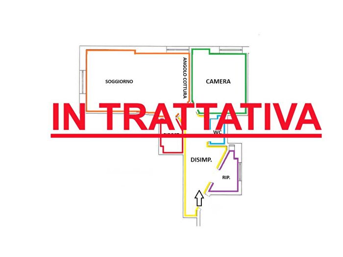 Appartamento bilocale in vendita in Via Giuseppe Mantellini, Appio Latino, Roma