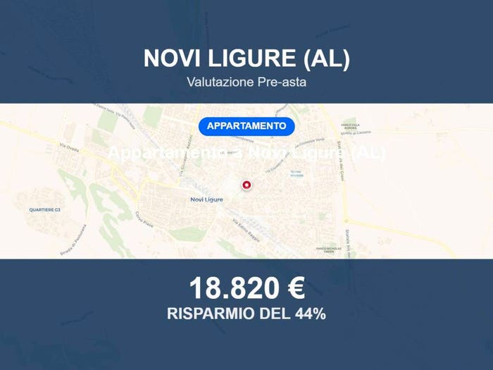 Appartamento bilocale in vendita in Via Verdi, Novi Ligure