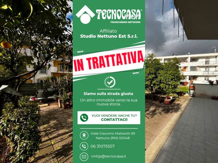 Appartamento quadrilocale in vendita in Via Savio, Ponserico Cretarossa, Nettuno
