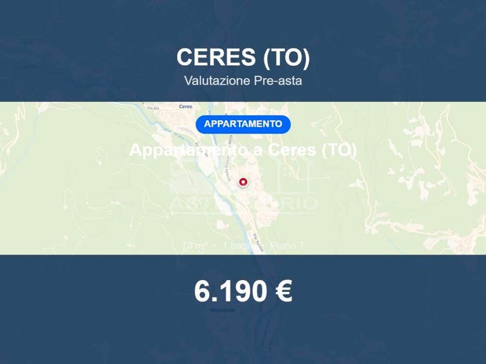 Appartamento bilocale in vendita in Frazione Procaria Procaria, Procaria, Ceres