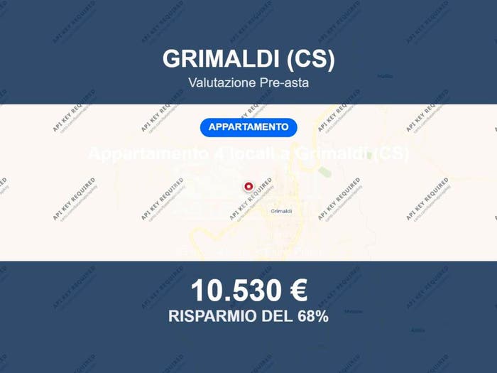 Appartamento quadrilocale in vendita in Via Tommaso Maio snc, Grimaldi