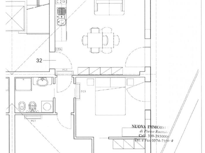 Casa trilocale in vendita in Centro, Monsummano Terme