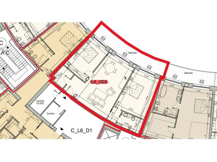 Appartamento trilocale in vendita in Via Porta di Vasco, Piazza, Mondovì