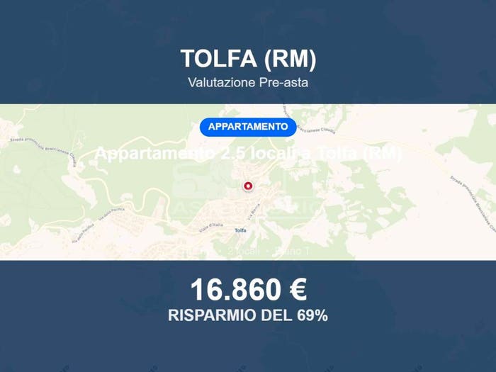 Appartamento bilocale in vendita in Via del Mattatoio, Centro, Tolfa