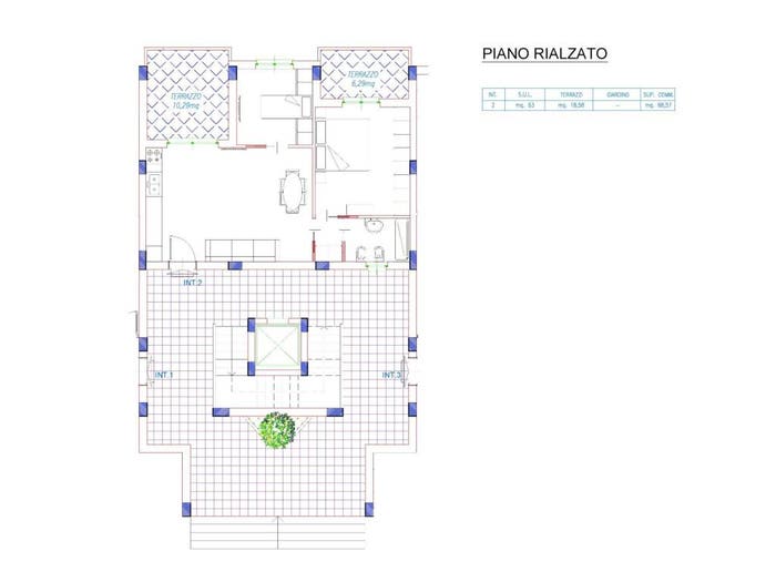 Appartamento trilocale in vendita in Piccarello, Latina
