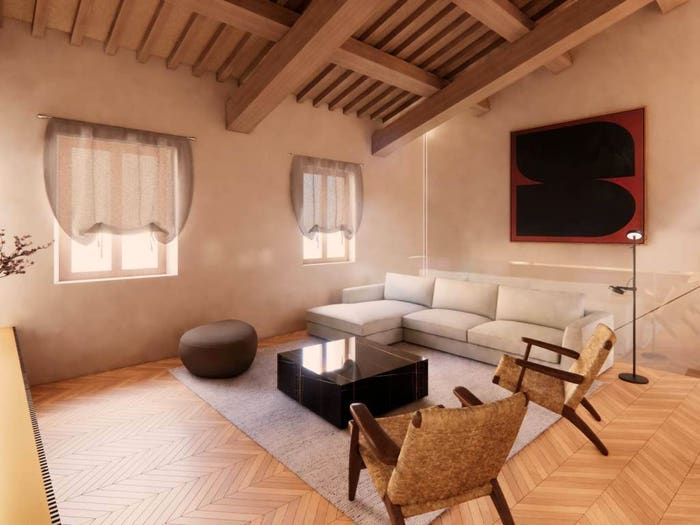 Casa quadrilocale in vendita in Via Fonte Del Campo, Centro Storico, Foligno