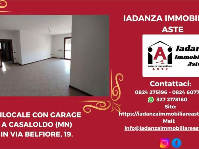 Appartamento trilocale in vendita in Via Belfiore, Centro, Casaloldo