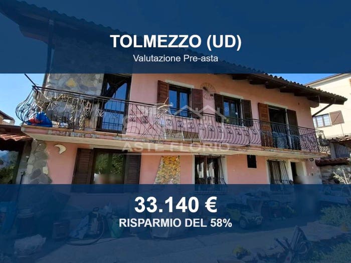 Casa con 6 locali in vendita in Via Bandiera A, Cadunea, Tolmezzo