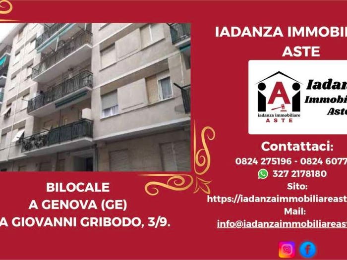 Appartamento trilocale in vendita in Via giovanni gribodo, Marassi, Genova