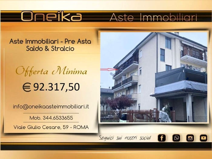 Appartamento quadrilocale in vendita in Via Gaetano Donizetti, Paladina