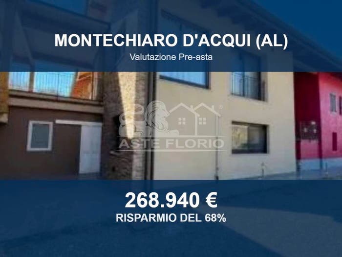Appartamento monolocale in vendita in REGIONE PIAMPODAZZA, Centro, Montechiaro d'Acqui