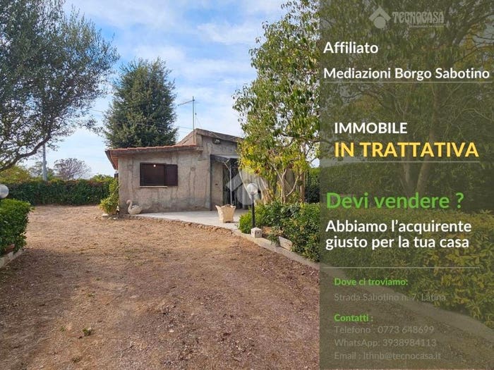 Casa quadrilocale in vendita in RISERVA DEL BOTTACCI, Borgo Santa Maria, Latina