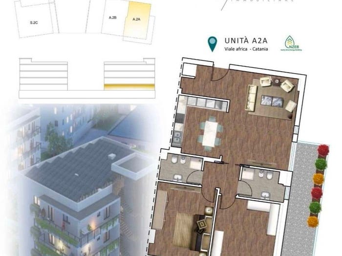 Appartamento quadrilocale in vendita in Viale Africa, Libertà Stazione, Catania