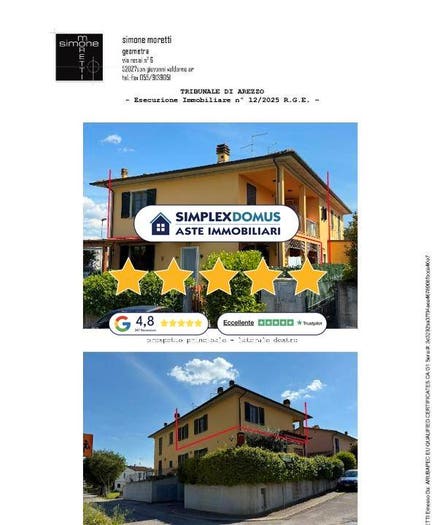 Appartamento trilocale in vendita in Via Massimo D'Antona, Monte San Savino