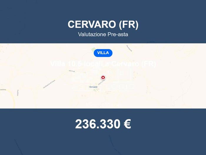 Casa con 6 locali in vendita in Via Fadoni, Centro, Cervaro